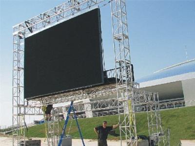 China Clear Sport Stage Rental Led Display P10 Light Weight , 2 Years Warranty for sale