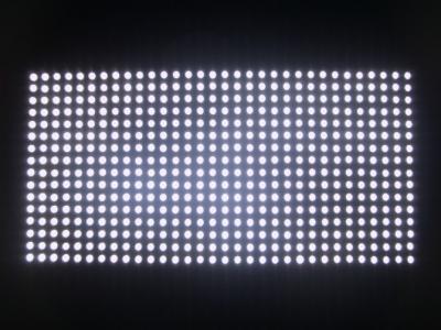 China Single White P10 Semi - Outdoor LED Display Module High Brightness for sale