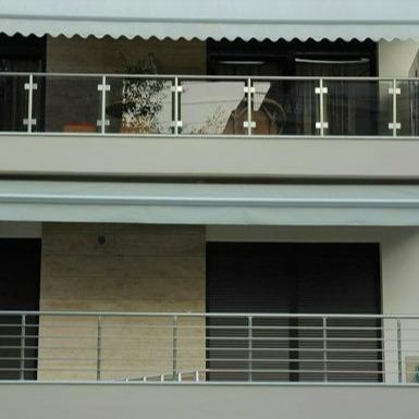 China ODM / ODM keper glass system of aluminum balustrades for sale