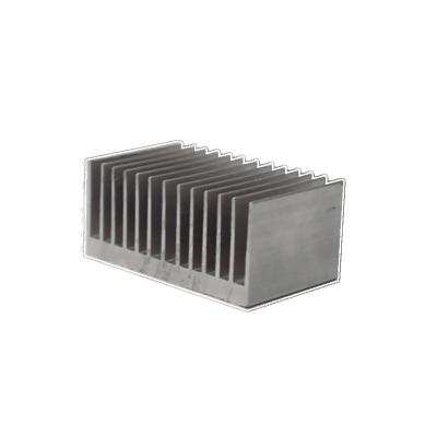 China Heatsink Led Aluminum Alloy 6000 High Power Flat Bottom Comb Insert Heatsink for sale