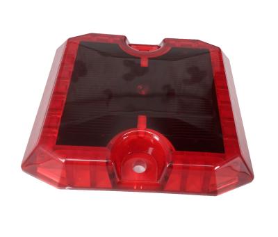 China IP68 Waterproof 12 LED Solar Powered Road Stud Marker Light For Road Side Pathway Highway for sale