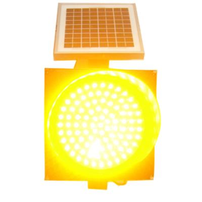 China 2 pcs/carton Dia 300mm Roadway Safety Powerful LED Solar Traffic Lights beacon lights for the road warning light for sale