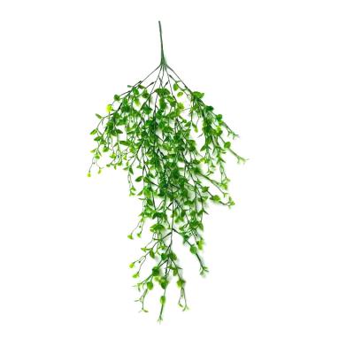 China Environmentally friendly indoor and outdoor decoration of simulated green plant leaflet wall hanging for sale