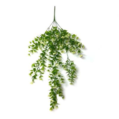 China Small Green Plant Environmental Friendly Artificial Moss Flower Decoration Wall Hanging for sale