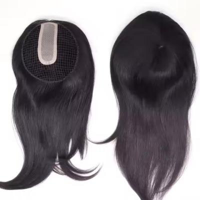 China Hot Sale RAW Virgin Hair Topper Human Fish Net Women Topper Human Hair Toupee raw hair topper forwomen for sale