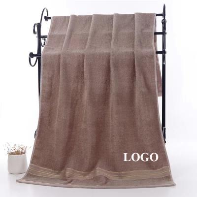 China New Customized High Quality Luxury Comfortable Logo Cotton Super Soft Fluffy Home Bath Towel Customized Towel for sale