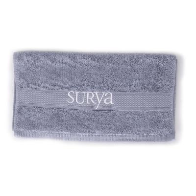 China High Quality Comfortable Custom Made Towels Custom Logo Hotel Home Hotel Cotton Embroidery Printing Comfortable Living Room Towels for sale