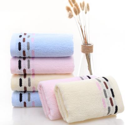 China QUICK DRY High Absorbent Face Towel 100 Percent Cotton Hand Towel Custom Fabrics Face Towel For Home Use for sale