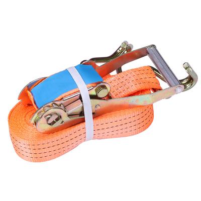 China Polyester J-Hook Ratchet Straps For Boat Trailers for sale