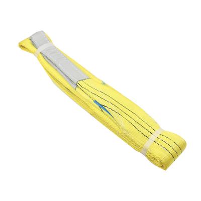 China Factory Supply 3T4M Yellow Color Webbing Sling Lifting Goods for sale