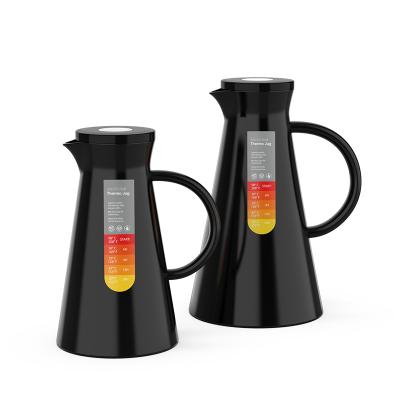 China NORDIC 0.6L+1.0L PORTABLE PP OUTER WITH DOUBLE WALL STAINLESS STEEL THERMAL COFFEE CARAFE for sale