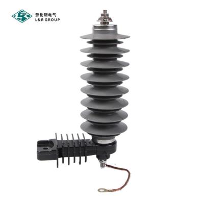 China Transmission Line / Retractable Thunder Rope Distribution Line Drop Grounding Lightning Voltage Surge Drop Arrester 33kv 10kv for sale