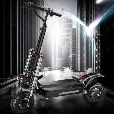 China EU&US warehouse fast delivery Powerful Dual Motors 60V 5600W electric scooters 11inch tires off road scooter en venta