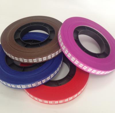 China Anti-curl Factory Price Printed With Your Logo Currency Tape Paper Roll Heat Adhesive Tape Paper Roll for sale