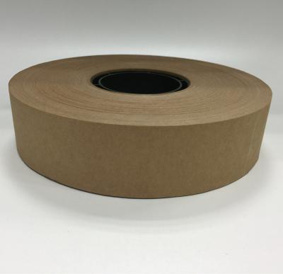 China ANTISTATIC Brown Roll Banknote Paper Bandage Binding Roll For Automatic Band Strapping Machine Used Paper Roll for sale