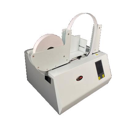 China 2020 new product automatic food/opp bandaging machine paper tape tying machine heat sealing tape package for sale