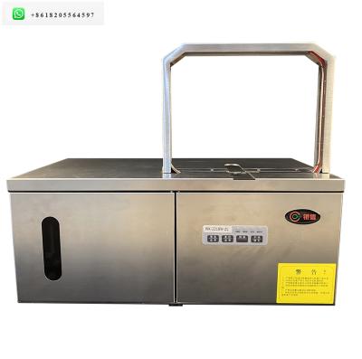 China GARMENT Heat Seal Band Strapping Machine For Packaging Vegetable for sale