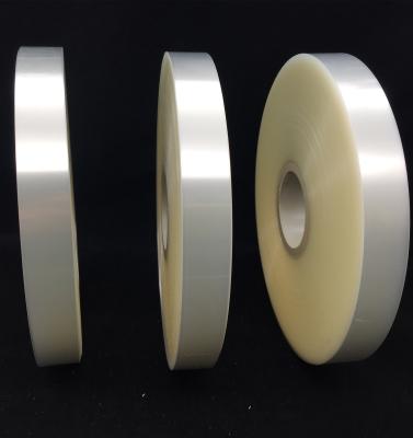 China Hot Melt Plastic Tape 20mm Wide Moisture Proof Roll Clear OPP Tape Roll Currency OPP Tape Film for sale