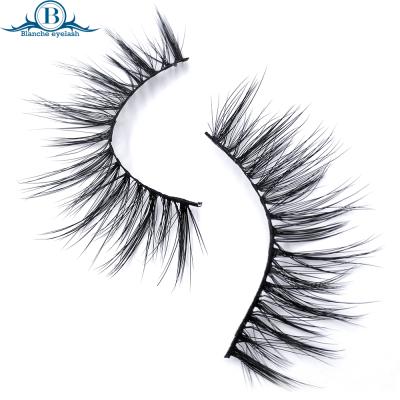 China Light& Qingdao Soft Manufacturer Synthetic Hair Tape Eyelashes for sale