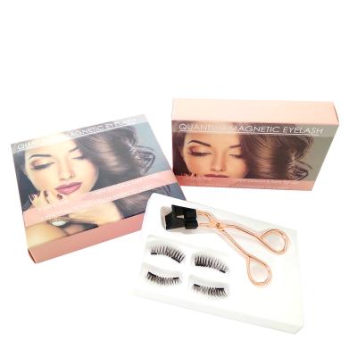 China Light& 2020 New Style Soft Customize Free Magnetic Glue 8d Quantum Eyelash Partner for sale