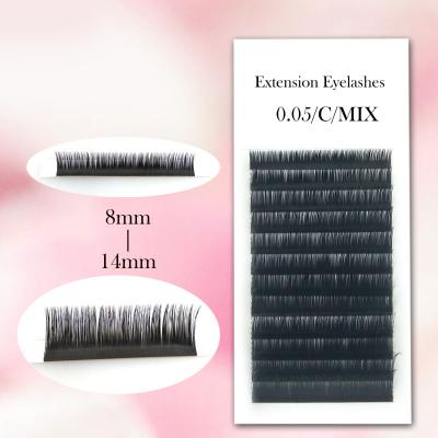 China Classic Private Label Mink Eyelash 3D Natural Long Eyelash Extension Mink Lash for sale