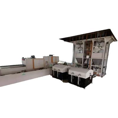 China High Performance Automatic Vacuum System Pillow Filling Machine With PLC Control System Pillow Filling Machine Polyester Fiber for sale