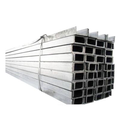 China Construction Ms C Channel Steel Hot Rolled Price Galvanized Steel C Channel Profile for sale