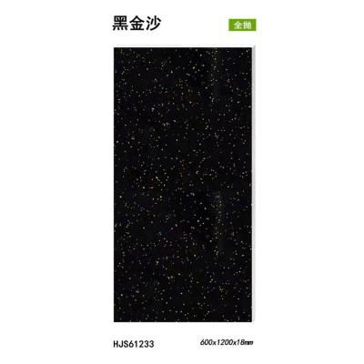 China Sminimalist Living Room Bedroom Black Modern Flooring Tiles Bathroom Non Slip Sands Flooring Tiles for sale