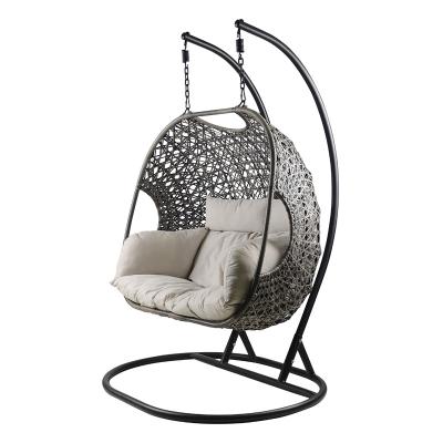 China Modern Indoor Double Swing Swing Chair Rattan Chair Single Bird's Nest Hanging Balcony Chair Balcony Basket for sale