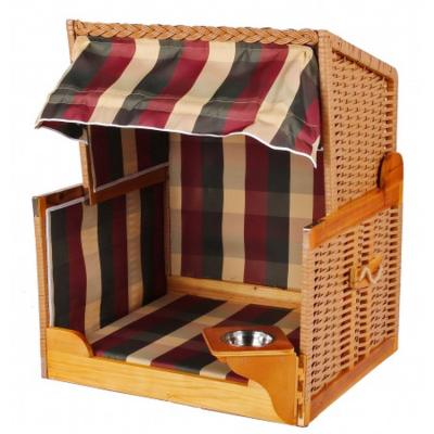 China Pet House Dog Establishments Traditional Cat House German Pet Beach Chair Strandkorb for sale