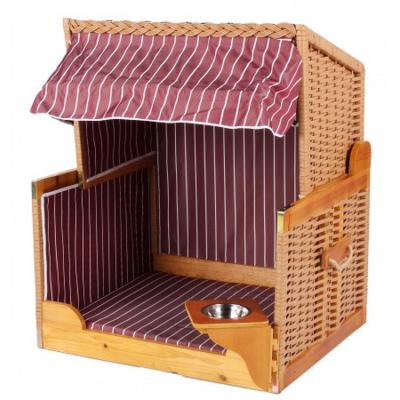 China Pet House Dog Establishments Traditional Cat House German Pet Beach Chair Strandkorb for sale