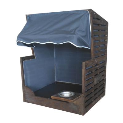 China Pet House Dog Establishments Traditional Cat House German Pet Beach Chair Strandkorb for sale