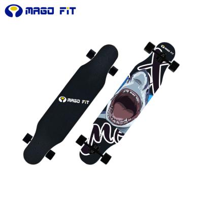 China Beginner to Long Skateboard Longboard Professional Adult Wooden Skateboard Skateboard Longboard Four Wheel Skateboard for sale