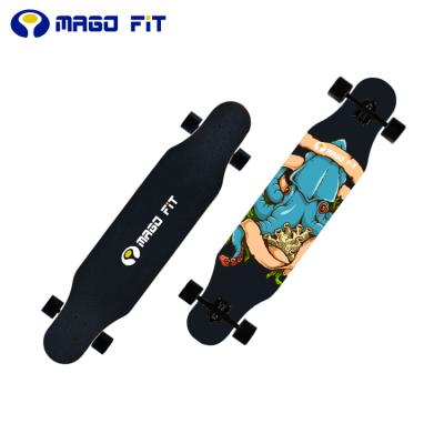 China Beginner Longboard Skateboard Professional Chinese Canadian Canadian Skate Board Beginner Longboard Maple Skateboard Complete Deck Longboard for sale