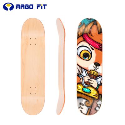 China Professional Skater MAGO FIT Custom OEM ODM Factory Cat Style Skateboard Chinese Decks Cruiser Deck Skateboards Chinoiserie Designs Factory platforms for sale