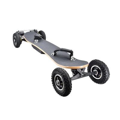 China Adult Ready To Board Max Loading 120Kgs Belt Drive Motor Electric Off Road Skateboard With All Terrain Wheels For Adults for sale