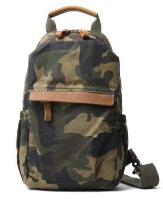 China Best Selling Waterproof Backpack Camouflage Canvas Increasing Chest Bag Wholesale For Women for sale