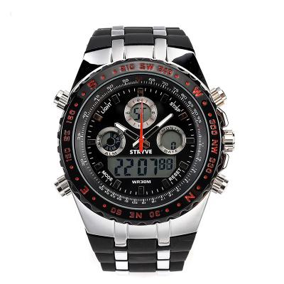 China High Quality New Brand Digital Alarm Design STRYVE Sports Watches Mens 30M Deep Water Proof for sale