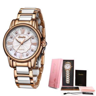 China SUNKTA 6644 Waterproof Brand Luxury Women Watches Waterproof Fashion Ladies Watch For Woman Ladies Wrist Watch for sale