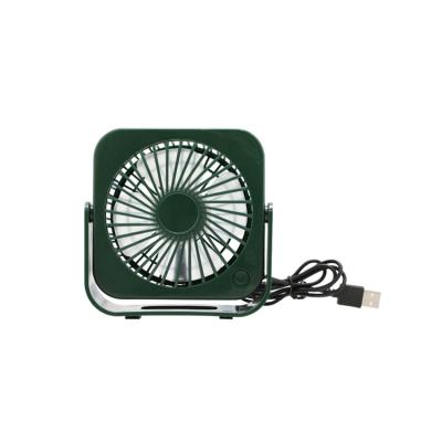 China Outdoor Portable Desktop Light Weight Mini Desktop Fan 360 Degree Adjustment Small Body Rechargeable Fan for sale