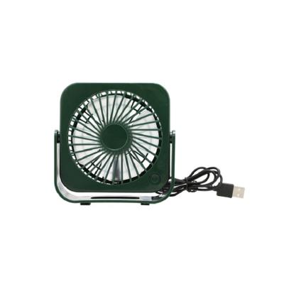 China New Design 360 Degree Adjustment Usb Simplicity Fan Light Desktop Degree Desktop Premium Fan for sale