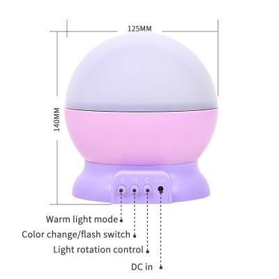 China Various Modern Party Cute Led Projector Night Light Atmosphere Light Effects Gift Lamp for sale