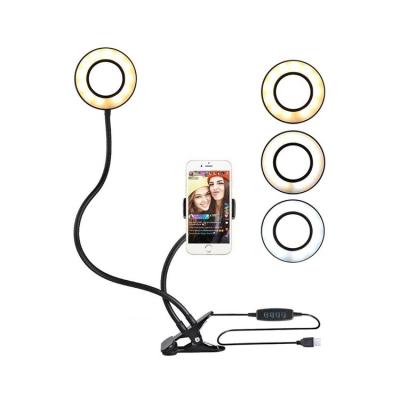 China PORTABLE Cheap Short Video Selfie Ring Light 360 Rotate Light Selfie Led Ring Light for sale