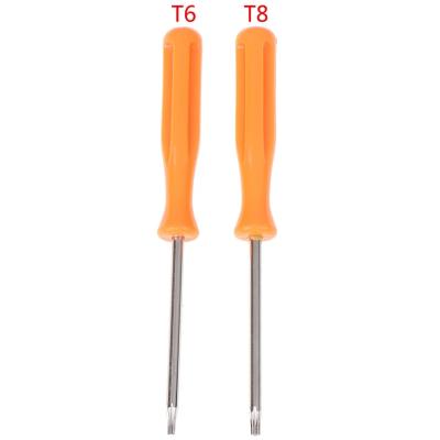 China Safety Plastic Screwdriver Mini T6 T7 T8 T10 Torx Screwdriver Bits With 45# DIY Tool Steel Repair for sale