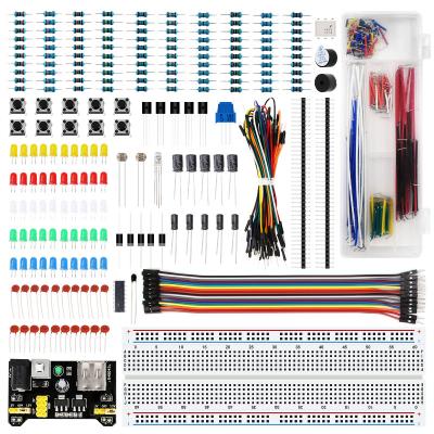 China Electronics fun kit with 830 breadboard link-points for R3 starter kit LA011 for sale