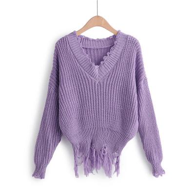 China Wholesale Cheap Anti-wrinkle Autumn Soft Winter Retro Long Sleeve Aesthetic Knitted Korean Luxury Plus Size Women Sweaters for sale