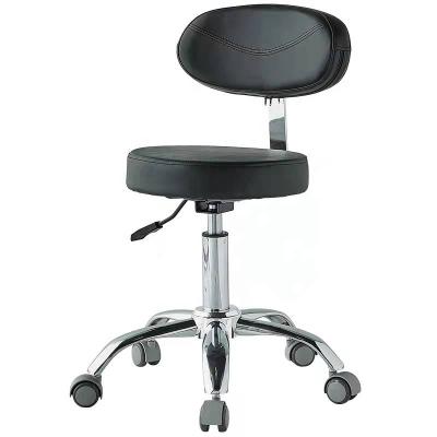 China Cheap modern factory price beauty hair salon use salon stool with backrest for sale