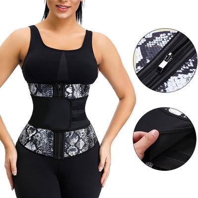 China New Breathable Listing Printing Belly Slimming Bandage Waist Shapers For Women Wrap Waist Trainer for sale