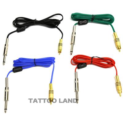 China Tatoo Machine Premium Body Tattoo Rotary Machine RCA Clip Pure Copper Cord for sale