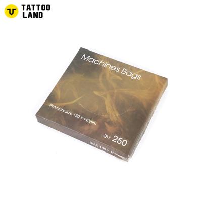 China Tattoo Shops Cut Rope Sleeves Bags 250Pcs Disposable Tattoo Covers Bags For Tattoo Machine Accessory for sale